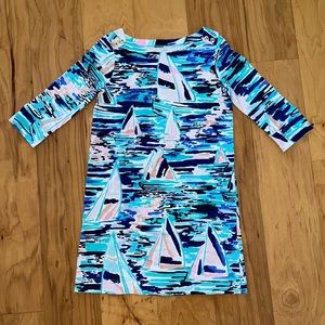 Lilly Pulitzer girls sheath dress – size medium (6–7)